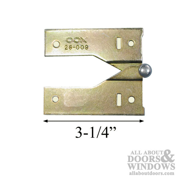 Cox  26-009 Closet Door Connector Hinge - Cox  26-009 Closet Door Connector Hinge