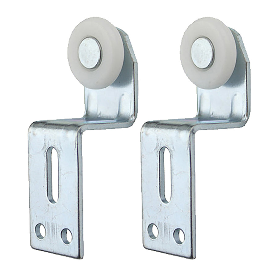 Cox Closet Door Roller Top Hung 1 Inch Plastic Wheel 1-1/8 Inch Offset - Cox Closet Door Roller Top Hung 1 Inch Plastic Wheel 1-1/8 Inch Offset