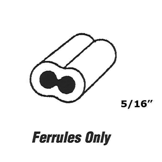 Garage Door Cable Ferrules 5/16