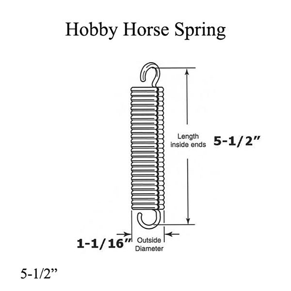 Heavy Duty Hobby Horse Spring - Heavy Duty Hobby Horse Spring