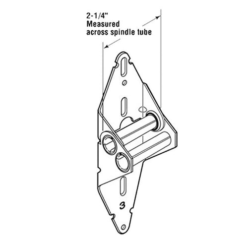 Garage Door Hinge - No.3 - Medium Duty - Garage Door Hinge - No.3 - Medium Duty
