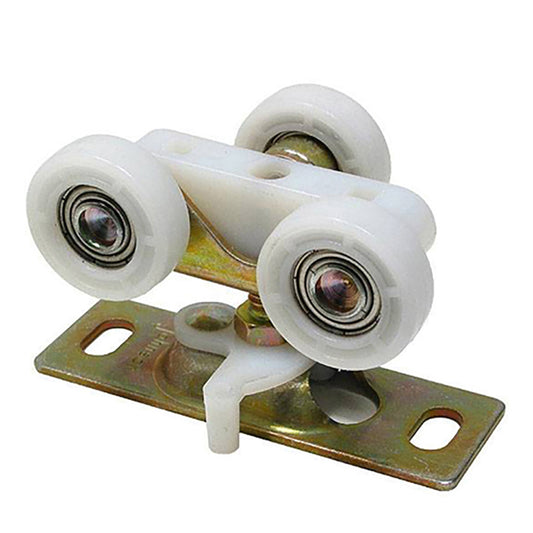 Johnson Hardware Sliding Door/Pocket Door Hanger Ball Bearing 1125-1 Inch Wheel, 200 lb Capacity