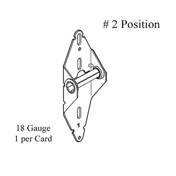Garage Door Hinge - No.2 - Medium Duty - Garage Door Hinge - No.2 - Medium Duty