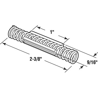 Snap-in Replacement Snugger for Bi-Folding Closet Doors - Snap-in Replacement Snugger for Bi-Folding Closet Doors