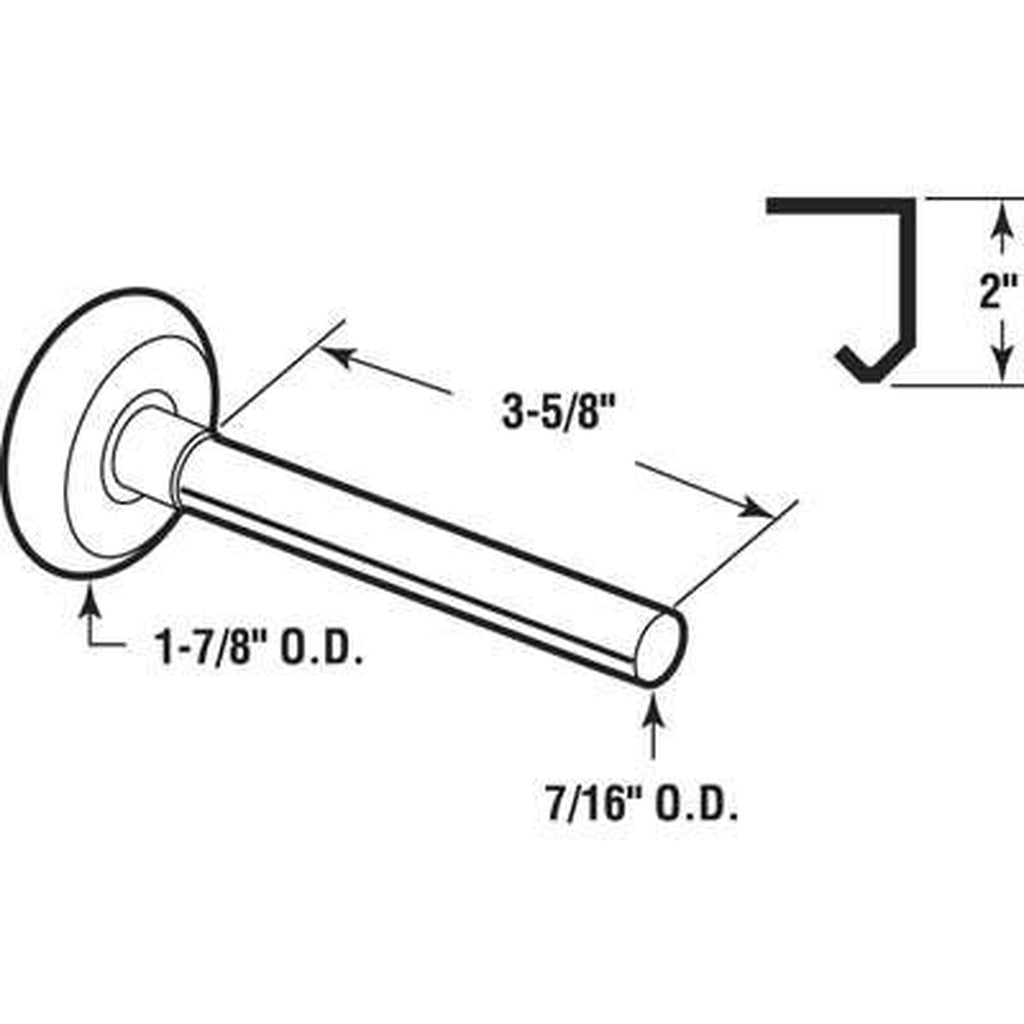 Roller - Standard - Nylon - 1 7/8 wheel Diameter - Roller - Standard - Nylon - 1 7/8 wheel Diameter