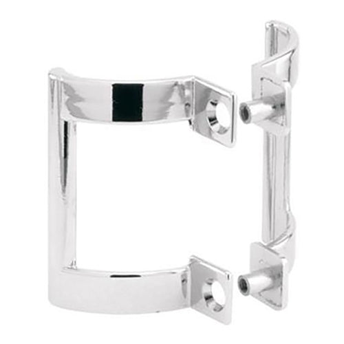 Shower Door Handle 2 Inch Hole Spacing Chrome - Shower Door Handle 2 Inch Hole Spacing Chrome