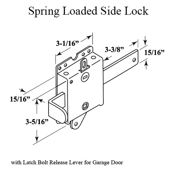 Overhead Garage Door Side Lock - Overhead Garage Door Side Lock