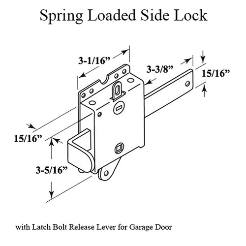 Overhead Garage Door Side Lock - Overhead Garage Door Side Lock