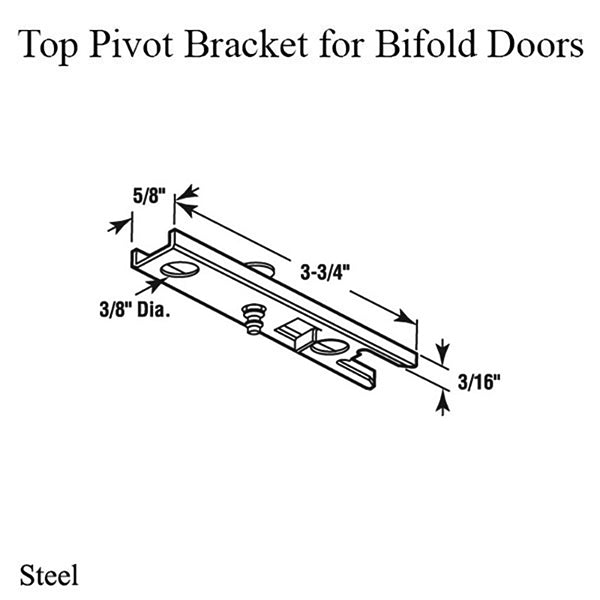 Acme 2811 Top Bracket, PIVOT SOCKET, Acme bi-fold Door - Acme 2811 Top Bracket, PIVOT SOCKET, Acme bi-fold Door
