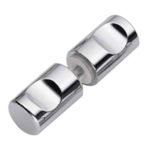 Shower Door Pull, 2 sided - Bright Chrome - Shower Door Pull, 2 sided - Bright Chrome