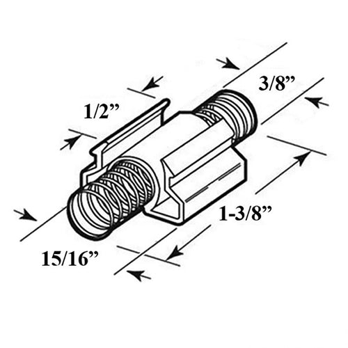 Snugger, 2-door, Bi-fold Door (Acme 2049) - Snugger, 2-door, Bi-fold Door (Acme 2049)