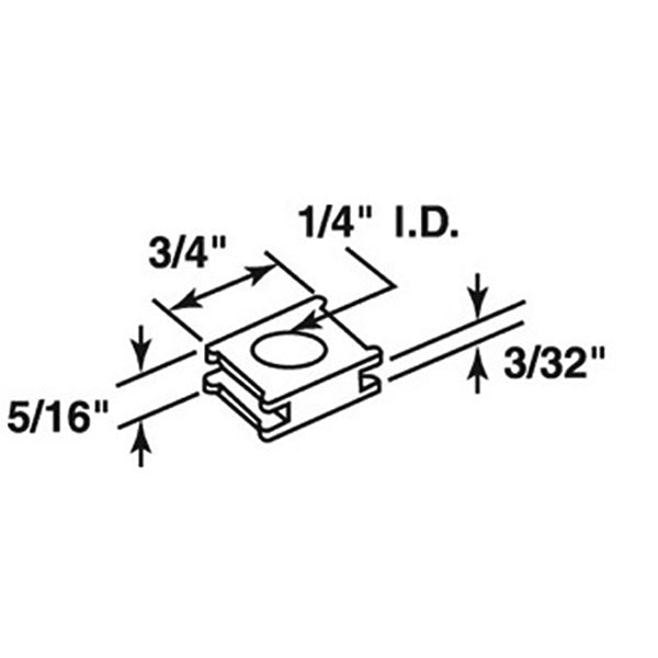 Pin Cap / Guide, H-Shape, Plastic - Choose Quantity - Pin Cap / Guide, H-Shape, Plastic - Choose Quantity
