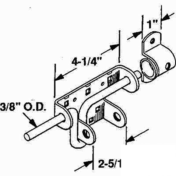 Heavy-Duty Slide Bolt Latch - Heavy-Duty Slide Bolt Latch