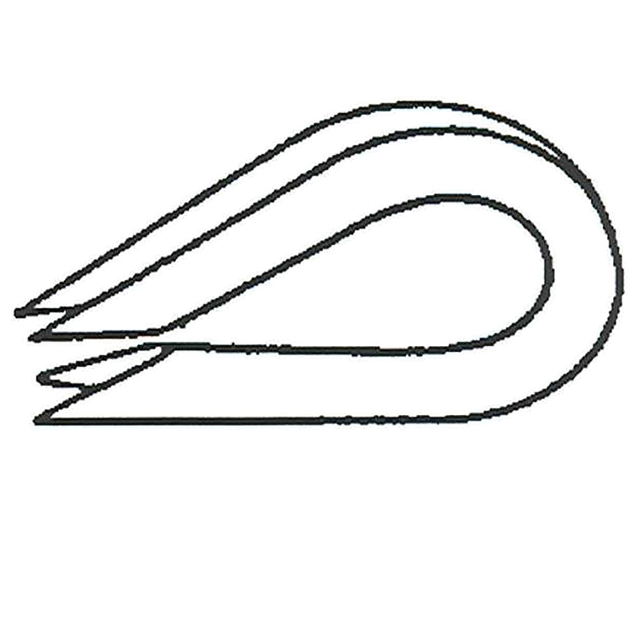Cable Thimble for 1/16 Inch Cable - Cable Thimble for 1/16 Inch Cable