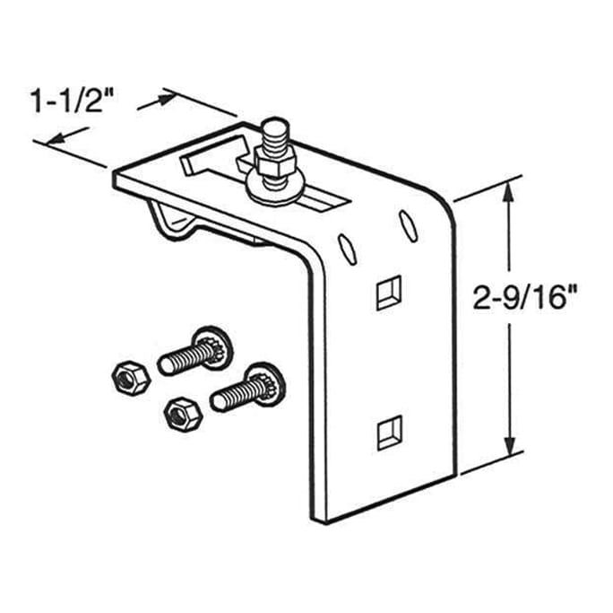 Top Fixture Bracket - Frantz Fiberglass Garage Door - Top Fixture Bracket - Frantz Fiberglass Garage Door
