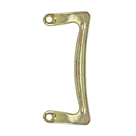 3-1/2 Inch Universal Shower Door / Tub Enclosure Single Handle - Brass