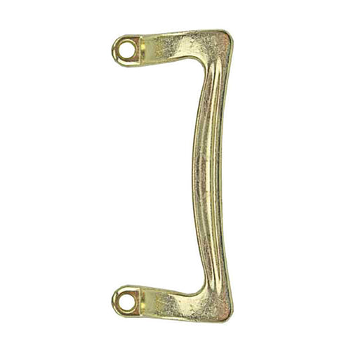 3-1/2 Inch Universal Shower Door / Tub Enclosure Single Handle - Brass - 3-1/2 Inch Universal Shower Door / Tub Enclosure Single Handle - Brass