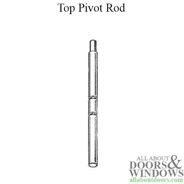 Pivot Rod, 5/16 inch, Top, Metal bi-fold Door - Pivot Rod, 5/16 inch, Top, Metal bi-fold Door