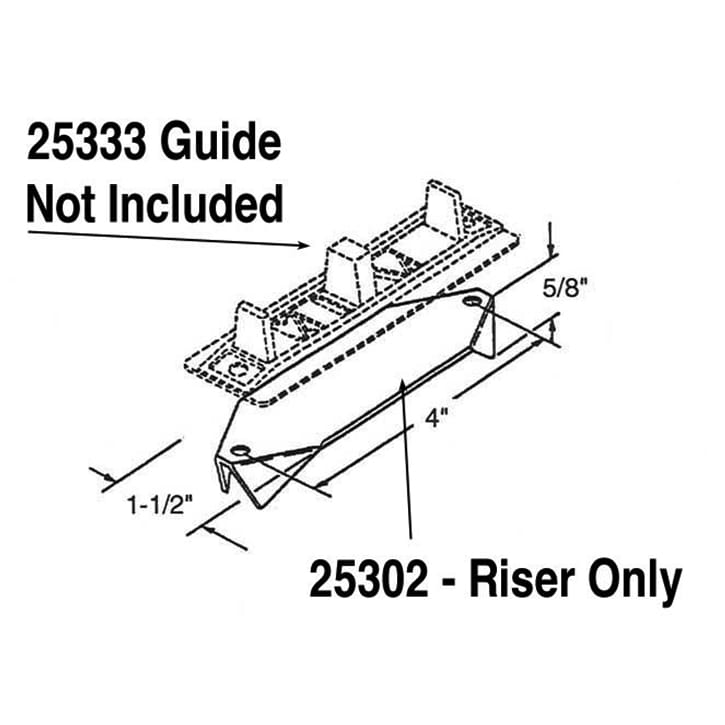 Carpet Riser for Floor Guides - Carpet Riser for Floor Guides
