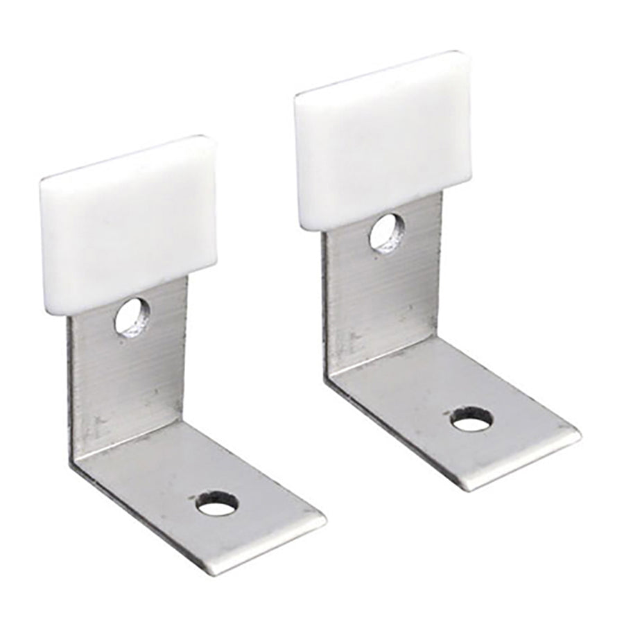 Floor Guide Aluminum Bracket with Nylon Tip - Floor Guide Aluminum Bracket with Nylon Tip