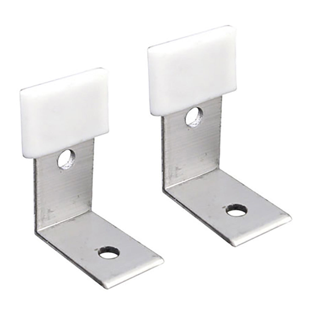 Floor Guide Aluminum Bracket with Nylon Tip - Floor Guide Aluminum Bracket with Nylon Tip