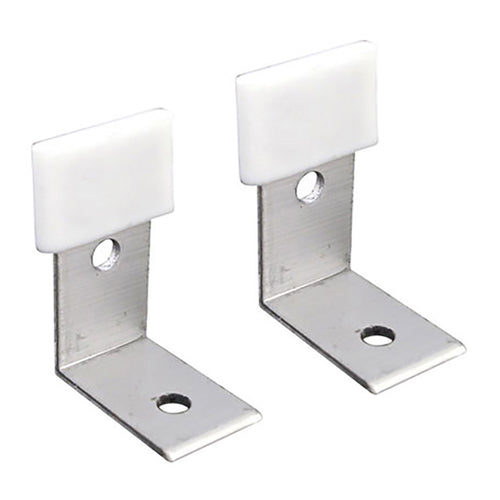Floor Guide Aluminum Bracket with Nylon Tip - Floor Guide Aluminum Bracket with Nylon Tip