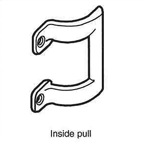 Shower Door Handle Set  2 inch - Brass - Discontinued - Shower Door Handle Set  2 inch - Brass - Discontinued