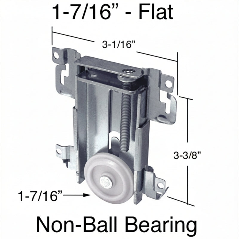 Mirror Door Roller, 1-7/16 inch dia - Mirror Door Roller, 1-7/16 inch dia