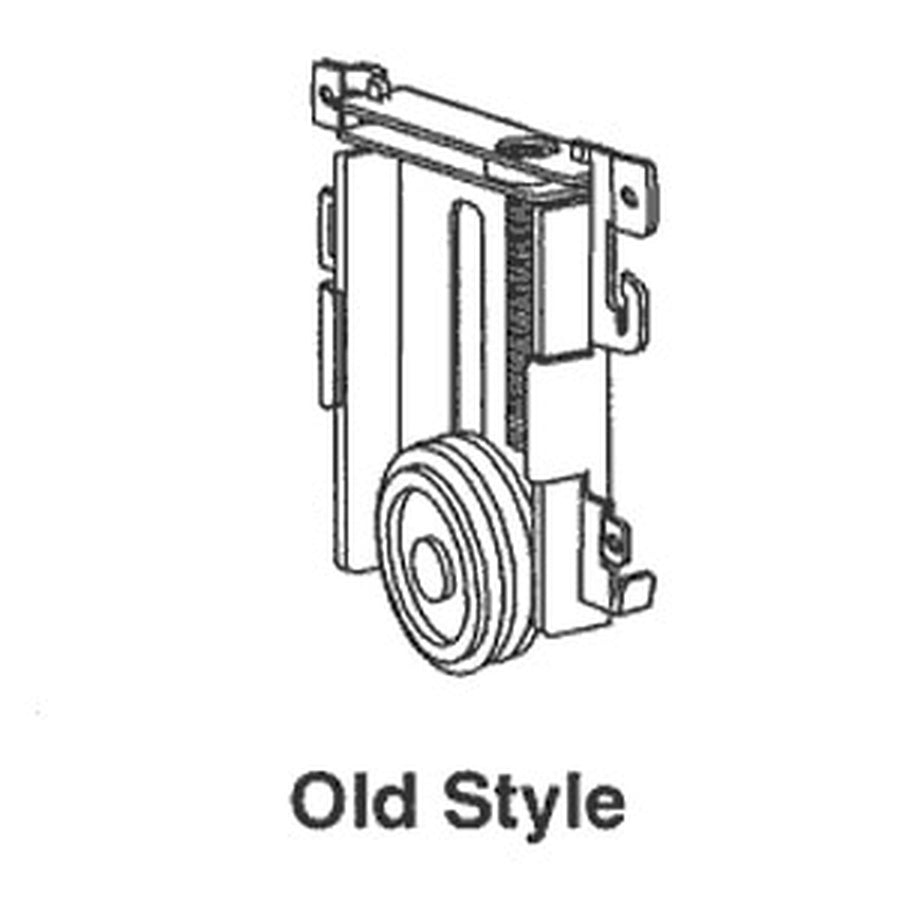Acme Roller, 4011 - 4012 Closet Sliding  Door 1-7/16 Nylon Wheel - Acme Roller, 4011 - 4012 Closet Sliding  Door 1-7/16 Nylon Wheel