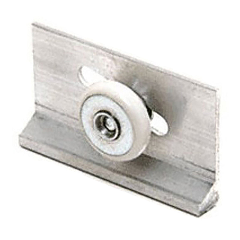 Shower Door Oval  Roller  w/ Bracket 3/4 Inch  Wheel - Shower Door Oval  Roller  w/ Bracket 3/4 Inch  Wheel