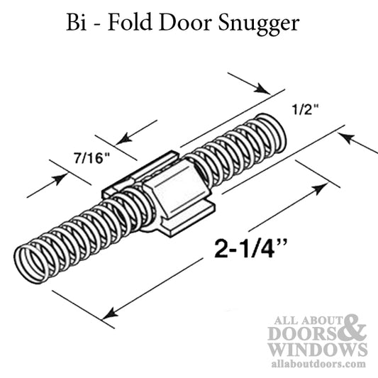 Door Snugger, Bi-Fold, 4-Door Application