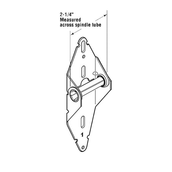 Garage Door Hinge - No.1 and Center - Medium Duty - Garage Door Hinge - No.1 and Center - Medium Duty