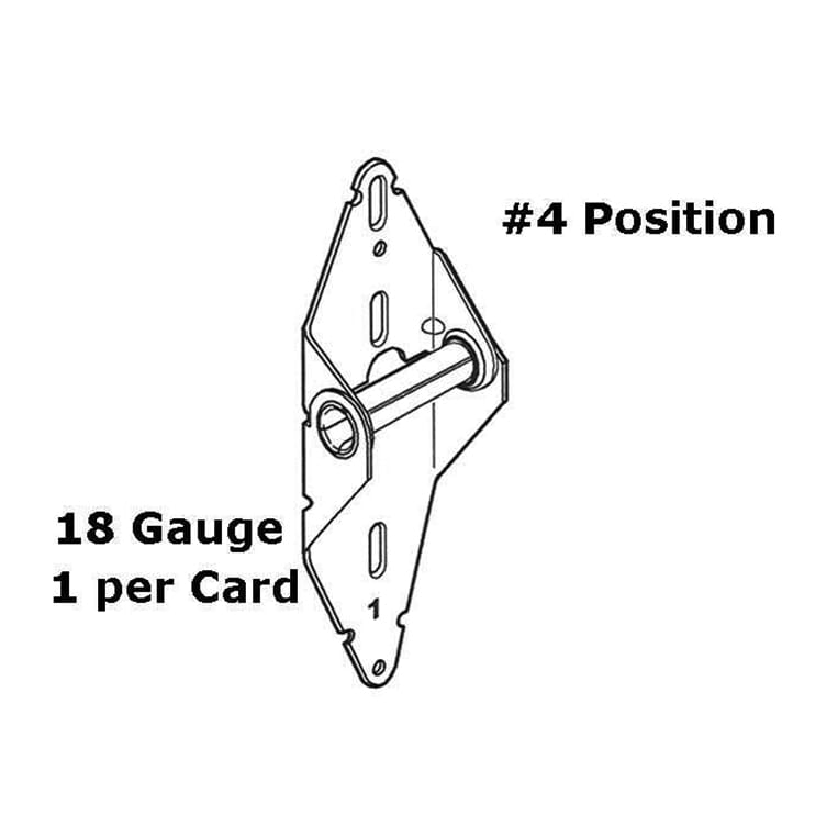 Garage Door Hinge - No.4 - Medium Duty - Garage Door Hinge - No.4 - Medium Duty