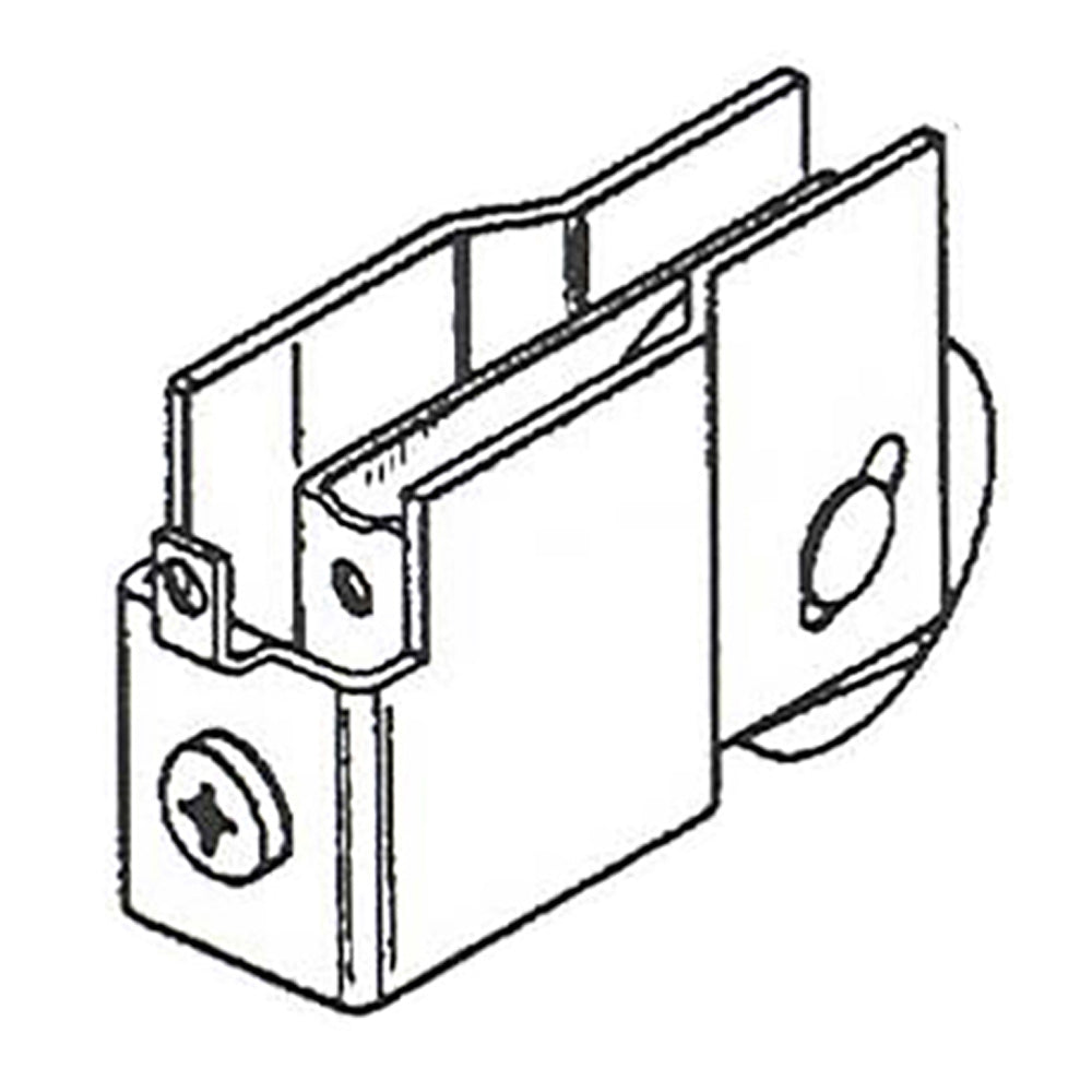 Roller, Wardrobe Door 1-1/2 Inch Nylon Wheel - Roller, Wardrobe Door 1-1/2 Inch Nylon Wheel