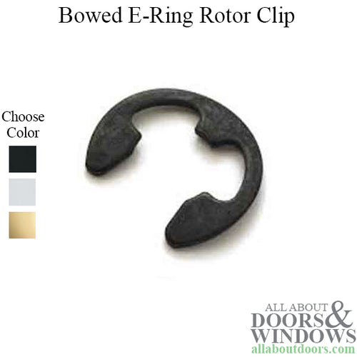 Bowed E Ring Rotor Clip - Bowed E Ring Rotor Clip