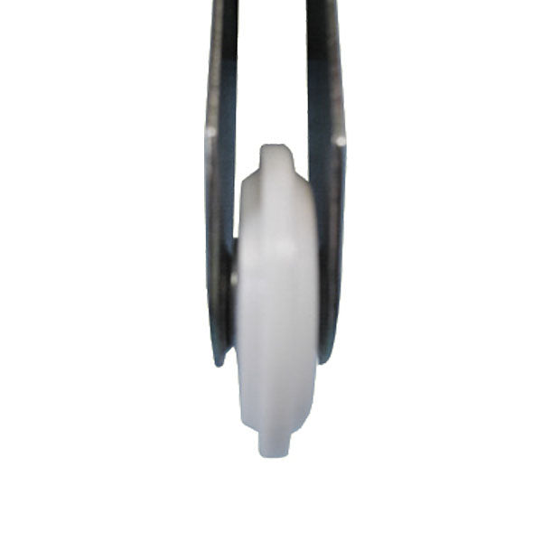 Mirror Closet Door Roller 1-3/4 Flat Nylon Wheel - Wardrobe Door - Mirror Closet Door Roller 1-3/4 Flat Nylon Wheel - Wardrobe Door
