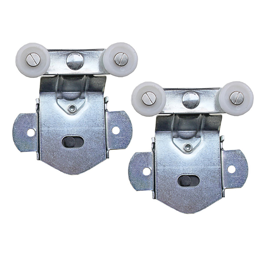 Discontinued - Sterling Hardware 2-Wheel Sliding Closet Door Roller Assemblies - Discontinued - Sterling Hardware 2-Wheel Sliding Closet Door Roller Assemblies