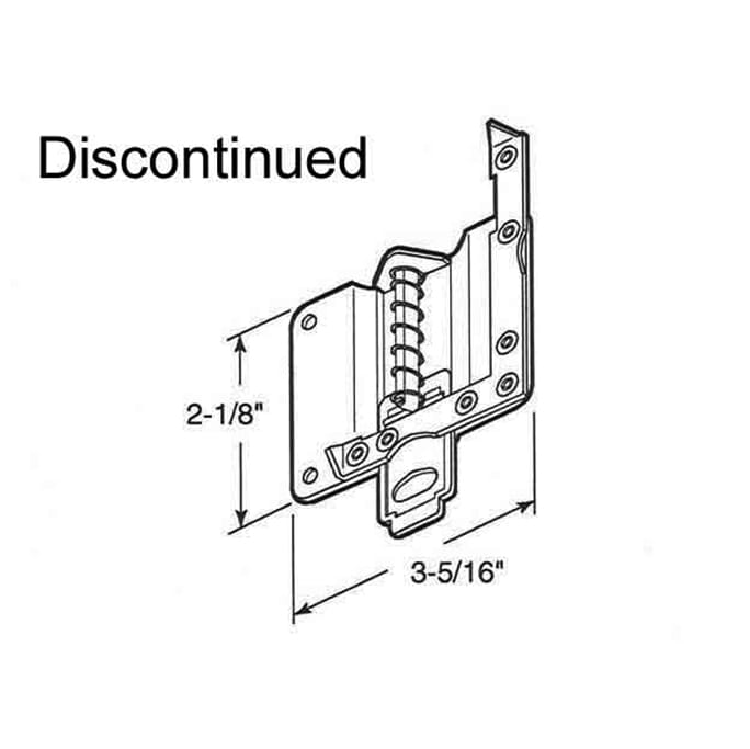 1234 Johnson Bottom Guide, Sliding Panel Jacket Door - 1234 Johnson Bottom Guide, Sliding Panel Jacket Door