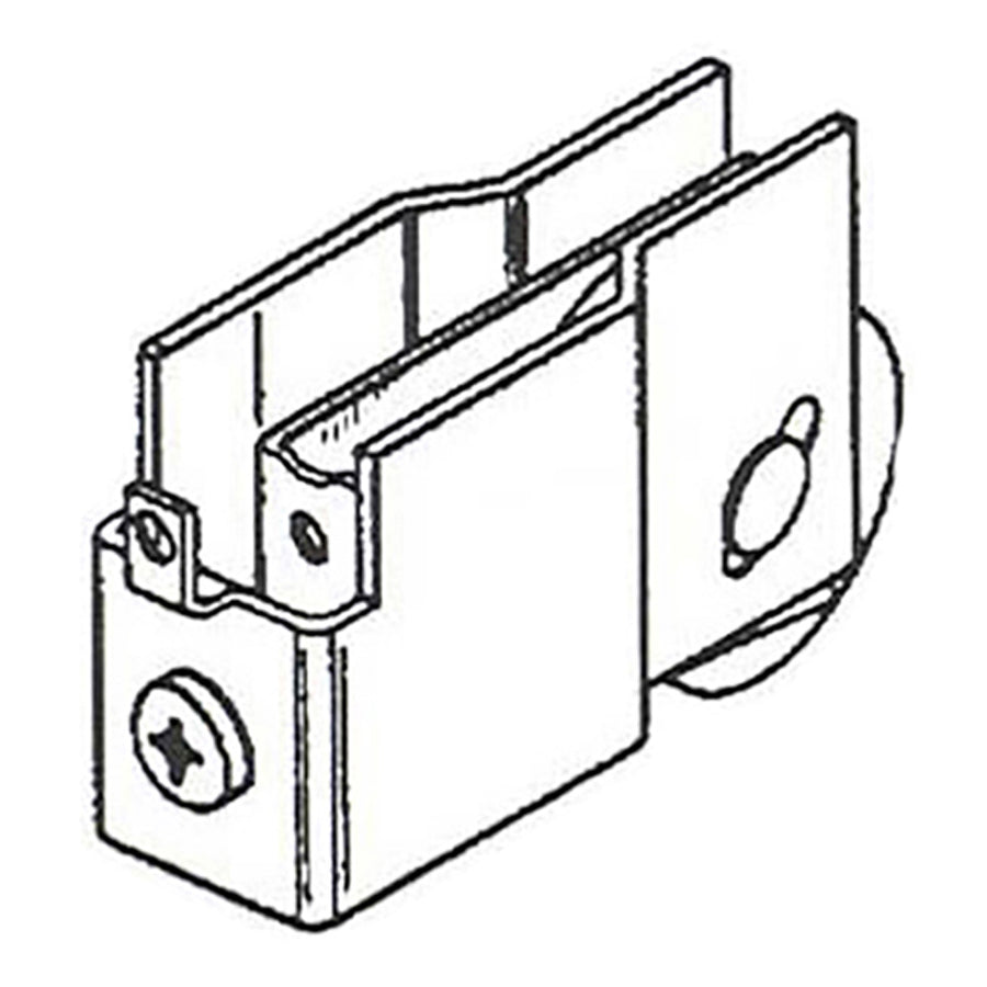 Roller, Wardrobe Door 1-1/2 Inch Steel Wheel - Roller, Wardrobe Door 1-1/2 Inch Steel Wheel