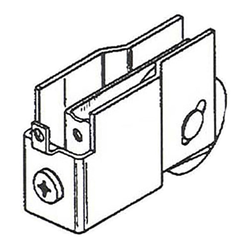 Roller, Wardrobe Door 1-1/2 Inch Steel Wheel - Roller, Wardrobe Door 1-1/2 Inch Steel Wheel