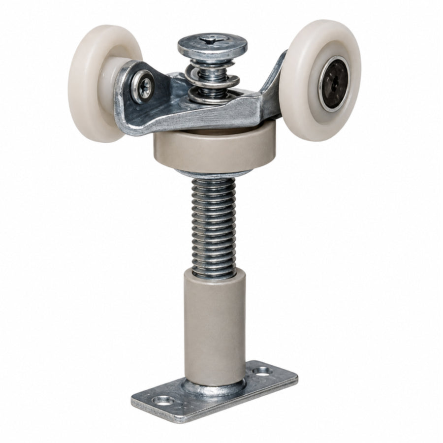 Accordion Door Hardware, 2 Roller, 7/8 nylon wheel - Acme 2611 - Accordion Door Hardware, 2 Roller, 7/8 nylon wheel - Acme 2611