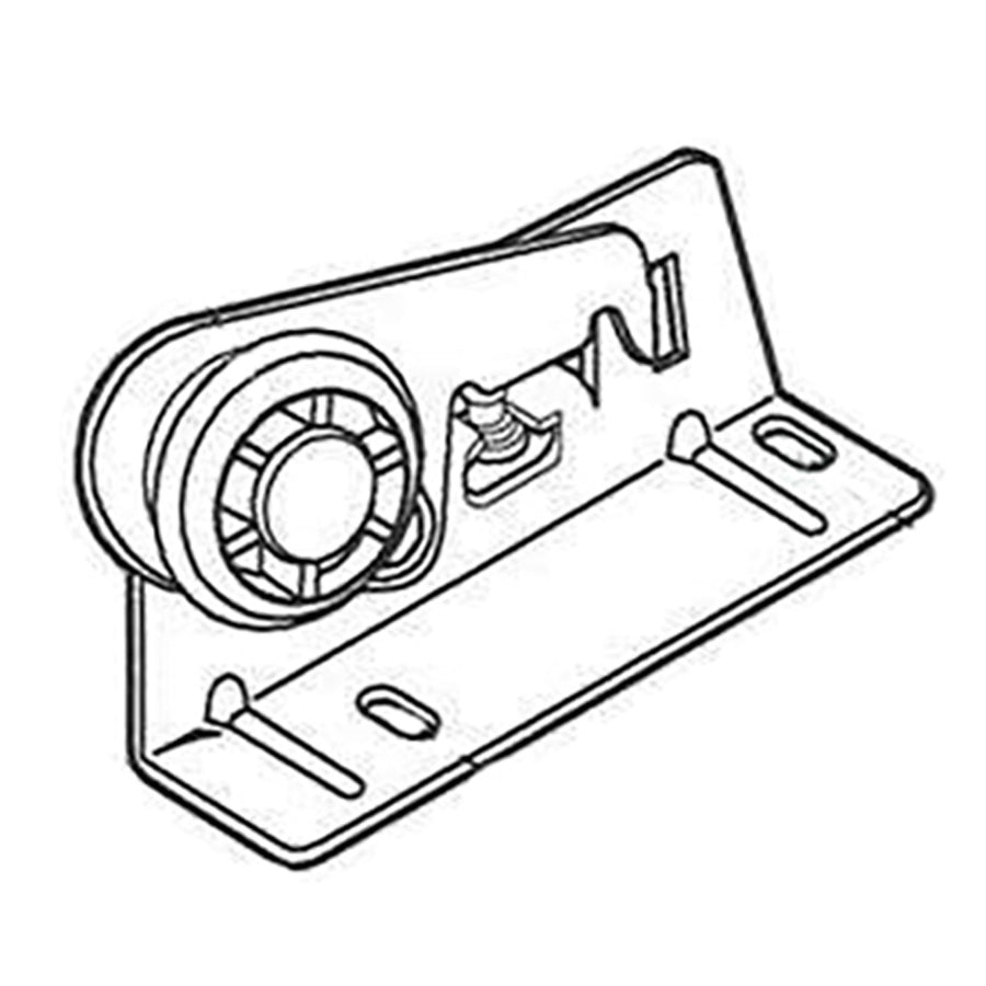7/8 inch wheel, Pocket / Closet  Roller Assembly - 7/8 inch wheel, Pocket / Closet  Roller Assembly