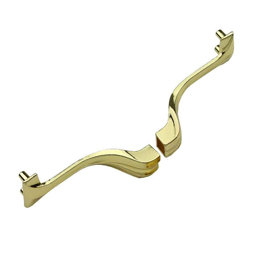 Offset Towel Bar Bracket  - Brass - Offset Towel Bar Bracket  - Brass