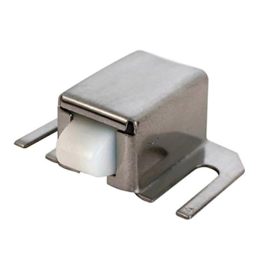Shower Door Catch Stainless Steel Housing with Nylon Tip - Shower Door Catch Stainless Steel Housing with Nylon Tip