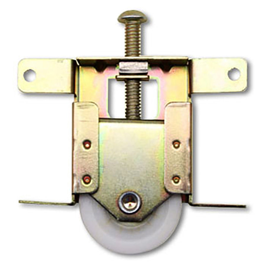 Mirror closet door roller 1-1/2 Nylon concave wheel - Mirror closet door roller 1-1/2 Nylon concave wheel