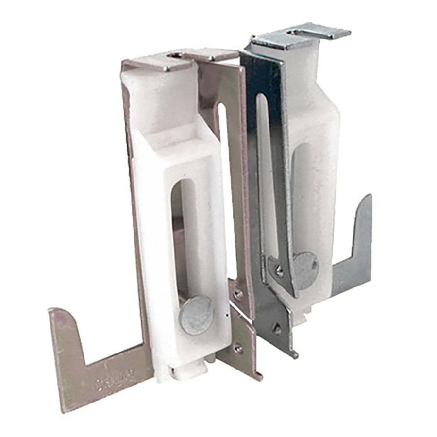 Acme Bottom Track Guide and Corner Brackets Left & Right Sliding Panel Door - Acme Bottom Track Guide and Corner Brackets Left & Right Sliding Panel Door