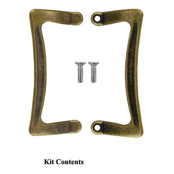 3-1/2 Inch Universal Shower Door / Tub Enclosure Handle Set - 3-1/2 Inch Universal Shower Door / Tub Enclosure Handle Set