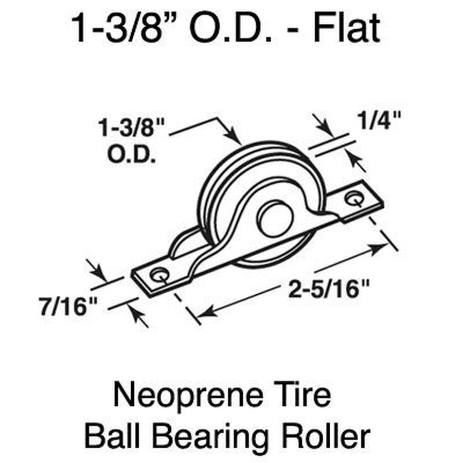 Sliding Door Roller 1.375 Inch Wheel Diameter - Sliding Door Roller 1.375 Inch Wheel Diameter