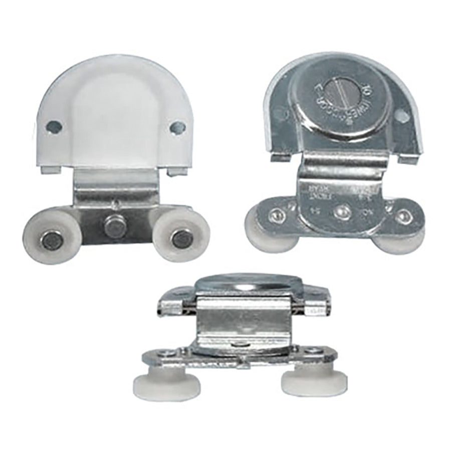 2 Wheel, 3/4 inch Dia., 1/2 offset - Back Closet Door Roller - 2 Wheel, 3/4 inch Dia., 1/2 offset - Back Closet Door Roller