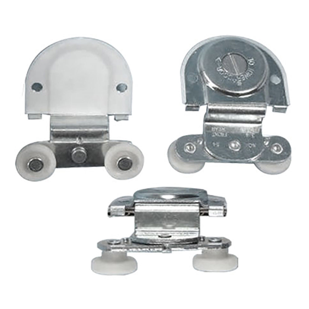 2 Wheel, 3/4 inch Dia., 1/2 offset - Back Closet Door Roller - 2 Wheel, 3/4 inch Dia., 1/2 offset - Back Closet Door Roller